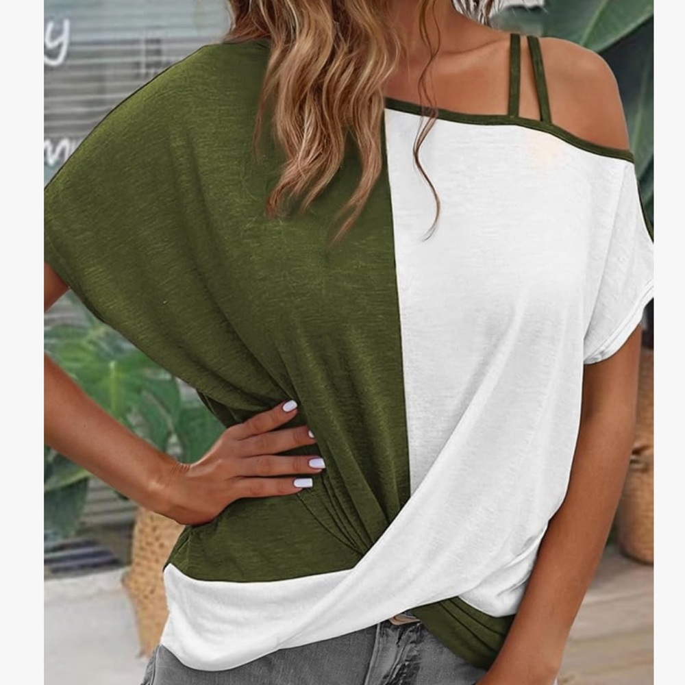 Chic Nation Monochrome Twist Tee